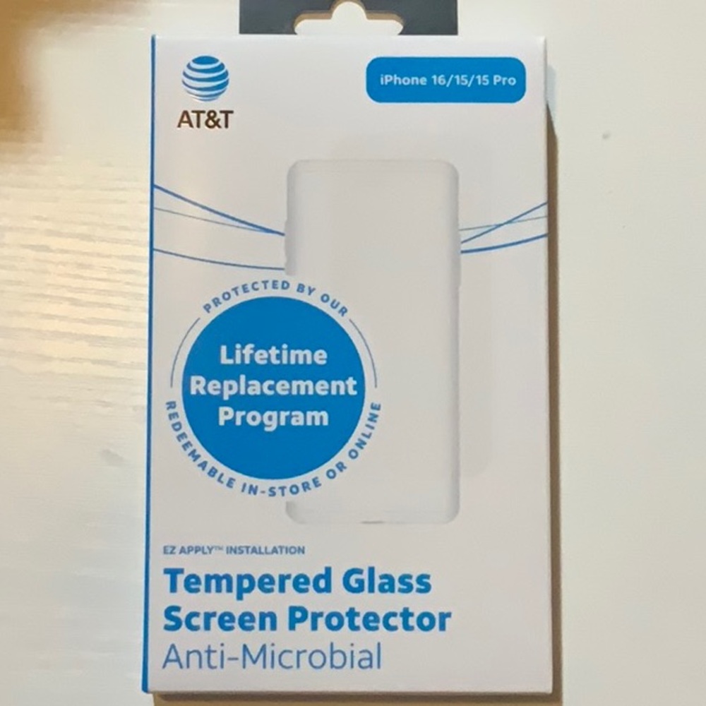 Tempered Glass Screen Protector - White